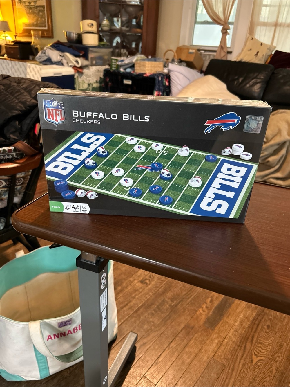 Buffalo David Bitton Buffalo Bills Checkers Set - Blue/White/Green NWT